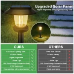 Solar Pathway Lights LED Outdoor Landscape Path Lamp IP65 Waterproof Solar Garden Lights For Yard Garden Walkway Patio Driveway 6