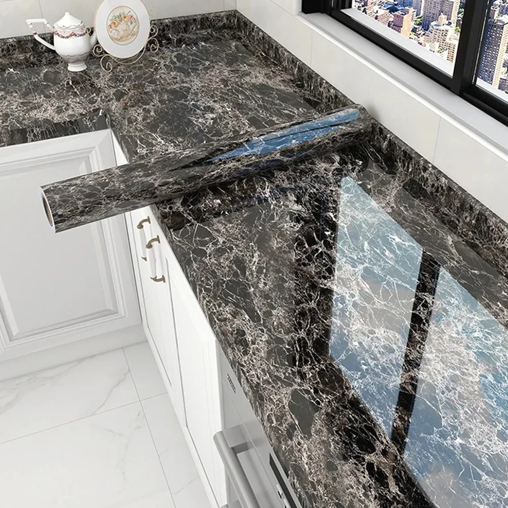 Suitable for kitchen self-adhesive wallpaper pvc self-adhesive wallpaper home decoration waterproof and oil-proof sticker Suitable for kitchen self-adhesive wallpaper pvc self-adhesive wallpaper home decoration waterproof and oil-proof sticker