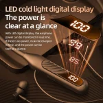 BT8 Wireless Bluetooth Earphones Headphones Outdoor Sports Headset 5.3 With Charging Bin Display Touch Control Earbuds for Muisc 5