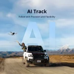 Potensic ATOM 2 Camera Drone, 4K HDR Video, 8K Photo, 3-Axis Gimbal,Under 249g, Vertical Shooting,10-KM, AI Night Shot, AI Track 5