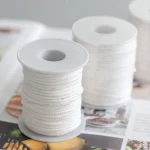  100Pcs Candle Holder 61m Cotton Candle Wick Smokeless Aromatherapy Cylindrical Candle Thread Candle Making Kit DIY Candle Make 3