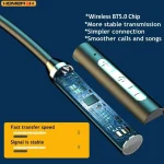 9D Bluetooth Earphones Wireless Headphones Magnetic Sport Neckband Neck-hanging TWS Earbuds Wireless Blutooth Headset with Mic 6