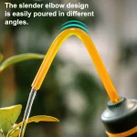 1 Pcs Small Watering Can, Bottle Watering Spout Bonsai Watering Can For Indoor Seedlings Plant Plastic Watering Can For House 2