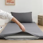 WASART 360° fully enclosed with zipper mattress protector cover student baby single double bed sheet protection pad 90/150cm