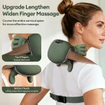Bionic Finger Neck Shoulder Massager Wireless Neck Cervical Trapezius Kneading Massage Shawl Brushless Motor Neck masajeador 3