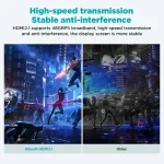 QGeeM 8K HDMI Cable HDMI 2.1 Wire for Xiaomi Xbox Serries X PS5 PS4 Chromebook Laptops 120Hz HDMI Splitter Digital Cable Cord 4K 5
