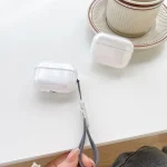 For Airpods 4 3 2 1 Pro Pro2 Pro 3 Soft TPU Earphone Case with Lanyard  Transparent Shockproof Cover Headphone Accessories 3