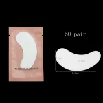 50 Pairs Eyelash Under Eye Patches Eye Pad Isolation Remove Hydrogel Eye Patch Sticker Gasket Eyelash Extension Makeup Tools 4