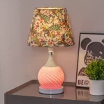 European American Style Vintage Creative Floral Table Lamp Vintage Ceramic Warm Light Perfect For Bedroom Living Room Led Lamps 3