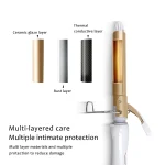 Professional Hair Tools Curling Iron Ceramic Triple Barrel Hair Styler Hair Waver Styling Tools Hair Curlers Electric Curling 5