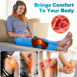 Heating Massage Knee Pad Shoulder Elbow Smart Vibration Hot Compress Protemote Blood Circulation Muscle Relax Joint Massager 5