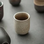 New Vintage Ceramics Cups Japanese Stoneware Porcelain 130ml Tea Mug Healthy Lifestyle Kung Fu Tea Sake Coffee Cups Drinkware 5
