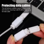 Universal Charger Cable Protector for IPhone IOS/Type C/Micro USB/Android Cable Winder Anti-Breaking Wire Protective Sleeve 5