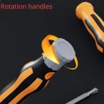 12 In 1 Screwdriver Set Magnetic Bit Cross Flat Shaped Screwdriver Head Multifunctional Precision Handheld Maintenance Tool Home 3