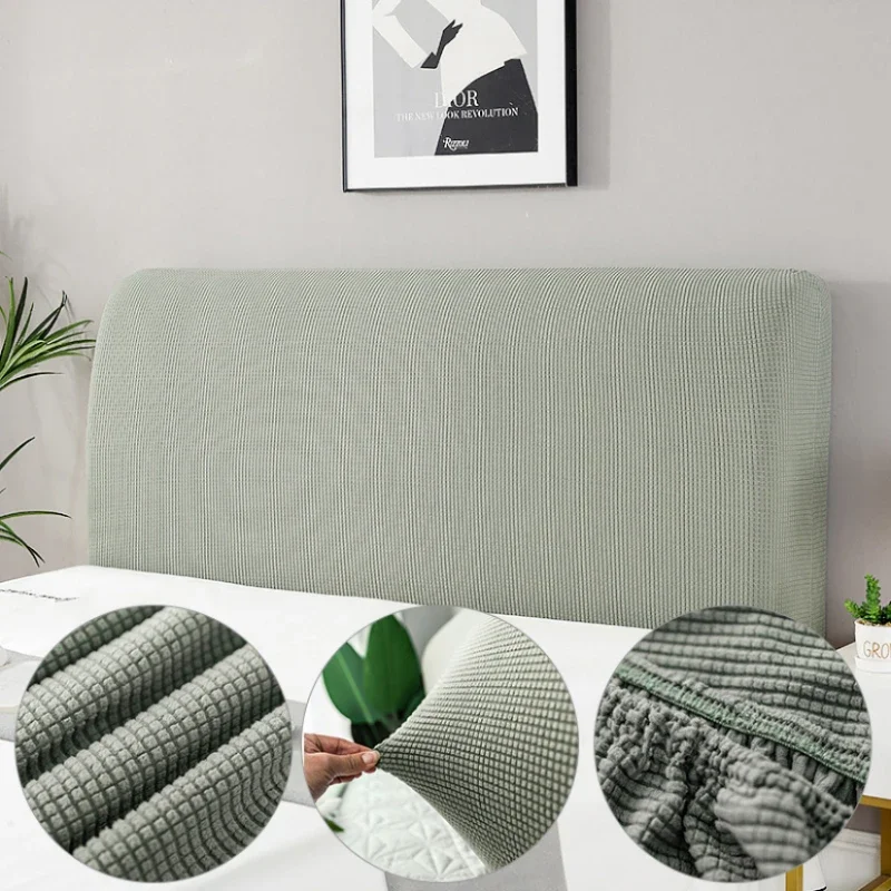 Simple Bedside Cover Elastic Thicken Protection Headboard Case Dust-Proof Nordic Bedroom Bed Cushion Cover House Decoration Simple Bedside Cover Elastic Thicken Protection Headboard Case Dust-Proof Nordic Bedroom Bed Cushion Cover House Decoration
