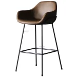 Nordic Iron Bar Chair Dining Light Luxury Creative Cafe Counter Barstool Simple Leisure High Stool Kitchen Furniture HY50DC 4