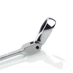 1pc Ratchet Wrench of Keys Spanner Hand Tool 72-Tooth Ratcheting Flexible Head Mirror Finish 3