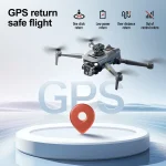 New K19 MAX GPS Drone Professional 8K Camera Aerial FPV Brush Avoiding Obstacle with Large Screen Remote Control Folding Drone 4