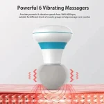 Mini Portable Massage Gun Deep Tissue Percussion Handheld Muscle Massager for Athletes Body Back Pain Relief 2