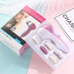 Electric 5 IN 1 Electric Facial Cleaner Brush Wash Machine Spa Skin Care Massage Blackhead Cleaning Facial Cleanser Tools 6