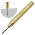 Automatic Center Punch Automatic Metal Punch Tool Woodworking Tools Loaded Marker Wood Chisel Joinery Carpenter Tool 5