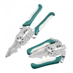 18 In1 Foldable Wire Stripper Multifunctional Plier With Crimper Cutter Shearing Screw Gripping For Electric Cable Portable Tool 4