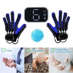 Intelligent Massage Gloves Robot Rehabilitation Gloves for Stroke Hemiplegia Hand Function Recovery Finger Trainer Hand Exercise