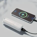 XIAOTREE Portable Mini Handheld Fan Small Pocket Fan USB Rechargeable Battery Fan Folding Cooling USB Hand Fan with Power Bank 5