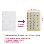 100pc Candle Wick Stickers Adhesive Heat Resistance Foam Double-sided Tape for Wax Fixed Base Holder Stand Candle Making Supplie 6