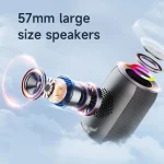 ZEALOT-S32PRO 15W Portable Bluetooth 5.2 Speaker Outdoor Waterproof Wireless TWS Mini Column Box Speaker Outdoor TF Card 3