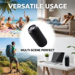 Bluetooth Speaker Bass Powerful Portable Long Battery Life Wireless Subwoofer Outdoor Gathering Camp Sound Box Supports TF USB 3