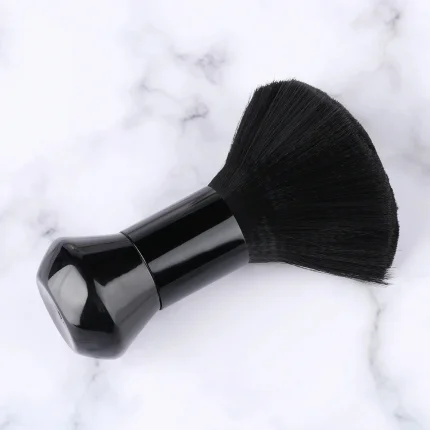 Hair Cut Brush Tools Barber Accessories Black Hairdressing Sweeping Neck Hair Cleaning Duster Hair Cutting Brush For Barbershop