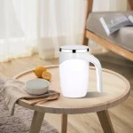 Automatic Stirring Cup Mug Rechargeable Portable Coffee Electric Stirring Stainless Steel Rotating Magnetic Home Drinking Tools 3