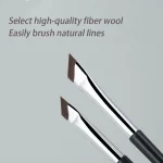 The Upgrade Blade Eyeliner Brush Ultra Thin Fine Angle Flat Eyebrow Brush Under The Eyes Place Precise Detail Brush 3