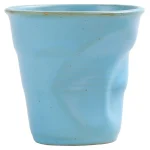 Stoneware Coffee Creative Hand-pinched Pleated Cup Ceramic Latte Cup Espresso Cup Vintage Afternoon Tea Cup 5