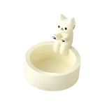 Kitten Candle Holder Cute Cat Candlestick Creative Aromatherapy Candle Holder Durable High Tempe Cartoon Candlestick Decoration 4