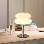 Table lamp bedroom room lamps  USB Plug LED mushroom table lamp Living room dining room ambient lighting(Not glass) 5