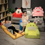 Sofas Children Sofa Cute Cartoon Lazy Folding Small Sofa Bed Girl Princess Baby Toddler Dual-purpose Child Seat All sofas 3