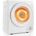 Portable Clothes Dryer Front Load Electric Dryers Machine Compact Laundry Dryers with Stainless Steel Tub for Home Apart 2