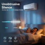 12000 BTU Mini Split AC/Heating System, 19 SEER2 115V Inverter Air Conditioner with 1 Ton Heat pump, Complete, Customized 5