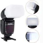 Flash Diffuser Dome Bounce Fit for Canon Speedlite 580EX 580EX II V850 860II TT685 TT600 TT520II Yongnuo YN-560/565