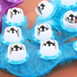 Handheld 360 Degrees Massage Ball Palm Shaped Massage Tool with Roller Balls For Full Body Care And Blood Circulation 2