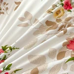 Floral Duvet Cover Set with Zipper Closure - 3 Piece Bedding Set Includes 1  Duvet Cover and 2 Pillowcases 5