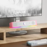 Redragon GS560 RGB Desktop Soundbar, 2.0 Channel Computer Speaker with Dynamic RGB Audio 6