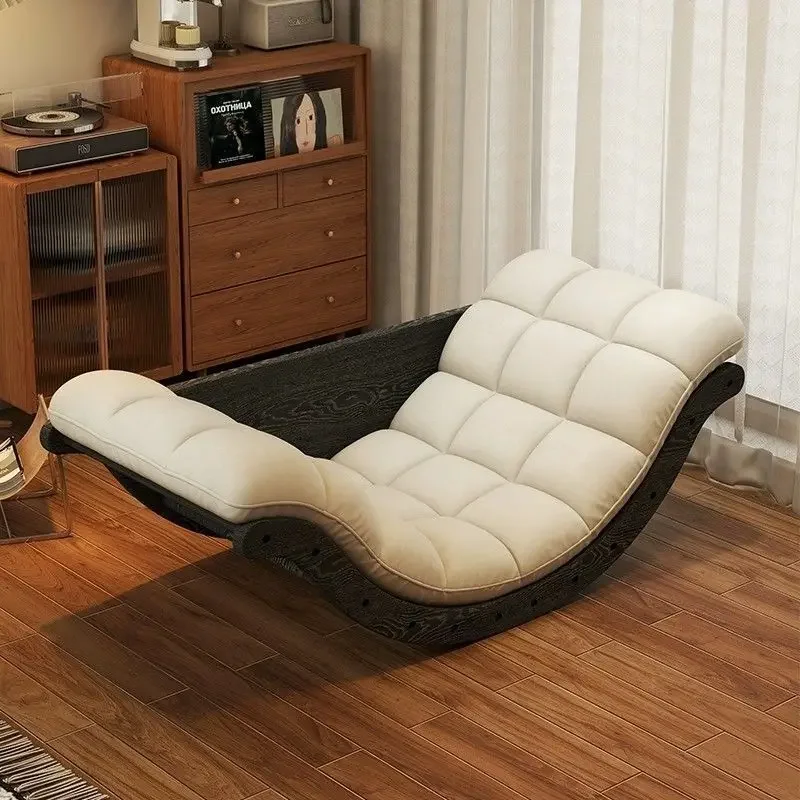Stylish Banana Rocking Chair in Solid Wood Comfort and Relaxation Vintage Retro Shake Lounge Chair with Cozy Features for Home Stylish Banana Rocking Chair in Solid Wood Comfort and Relaxation Vintage Retro Shake Lounge Chair with Cozy Features for Home