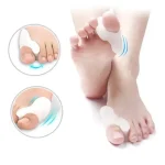 2PCS Silicone Gel Thumb Corrector Bunion Foot Toe Hallux Valgus Protector Separator Finger Straightener Adjuster Foot Care Tool 5