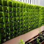 18-Pocket Vertical Garden Planter, Wall-Mounted Bag for Balcony/Patio. Grow herbs & vegetables indoors/outdoors. Space-saving. 4