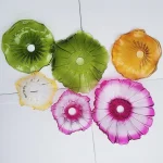 Vintage Pendant Lights Flower Glass Hanging Lamps Home Decoration Lighting Living Room Bedroom Bedside Light Fixture Indoor Shop 6