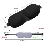 1 Pc 3D Sleep Mask Blindfold Sleep Aid Soft Memory Foam Eye Mask Suitable For Sleep Travel Blackout Sleep Mask Eye Mask Eyepatch 6