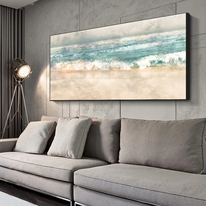 Abstract Beach Landscape Canvas Painting Posters and Prints Modern Wall Art Pictures for Living Room Home Decor Cuadros Abstract Beach Landscape Canvas Painting Posters and Prints Modern Wall Art Pictures for Living Room Home Decor Cuadros